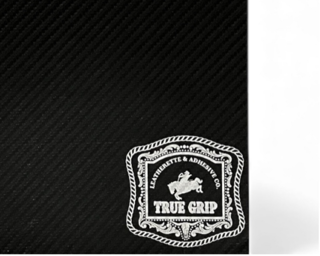 Black to Silver Carbon Fiber With Adhesive