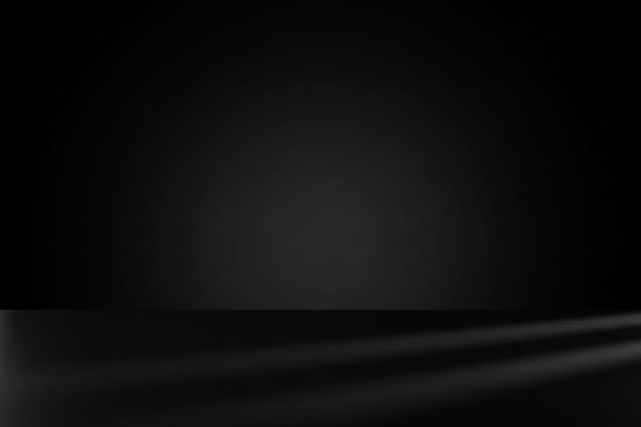 Black studio background